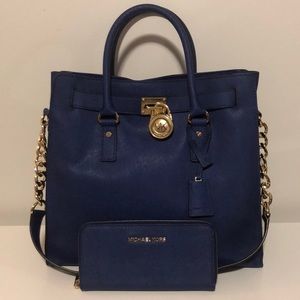 MK Hamilton Large Tote, Blue